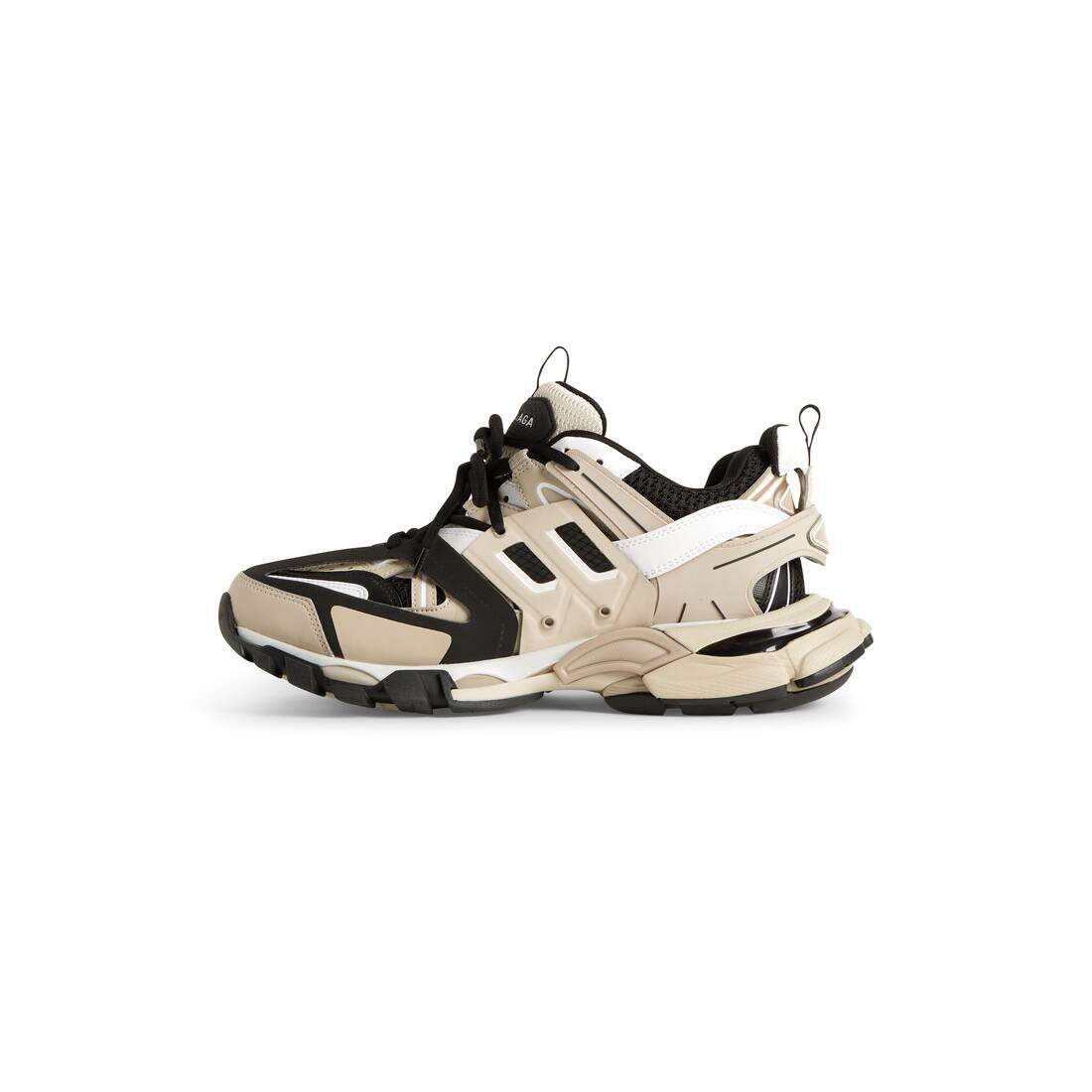 Men’s Track Sneaker  in Beige/black - Image 4